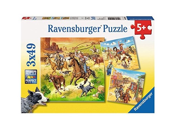 Ravensburger (09250) - "Wild West" - 49 pieces puzzle