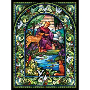 SunsOut (18167) - Randy Wollenmann: "St. Francis, Scratch and Dent" - 1000 pieces puzzle