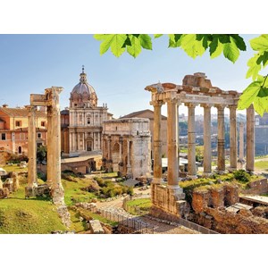 Ravensburger (13648) - "Roman Ruins, Italy" - 500 pieces puzzle