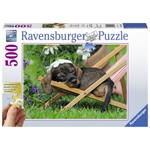 Ravensburger (13649) - "Teckel" - 500 pieces puzzle