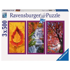 Ravensburger (16328) - "Autumn Leaves" - 500 pieces puzzle