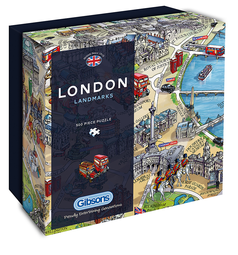 Gibson Best of British Jigsaw Puzzle 1000 pieces G7096 # 