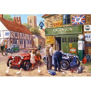 Gibsons (G3089) - Kevin Walsh: "Octagon Garage" - 500 pieces puzzle