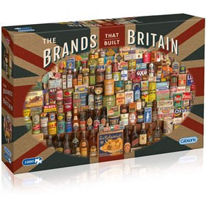 Gibsons (G7073) - Robert Opie: "The Brands That Build Britain" - 1000 pieces puzzle