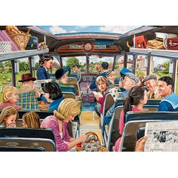 Gibsons (G5037) - Trevor Mitchell: "The Country Bus" - 500 pieces puzzle