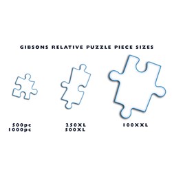 Gibsons (G2210) - Greg Giordano: "The Secret Garden" - 100 pieces puzzle