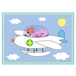 Trefl (34246) - "Peppa Pig" - 35 48 54 70 pieces puzzle