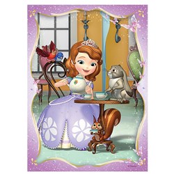 Trefl (34247) - "Sofia the First" - 35 48 54 70 pieces puzzle