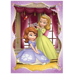 Trefl (34247) - "Sofia the First" - 35 48 54 70 pieces puzzle