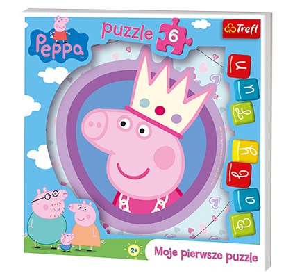 Trefl (36116) - "Peppa Pig" - 6 pieces puzzle