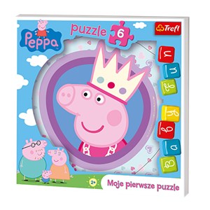 Trefl (36116) - "Peppa Pig" - 6 pieces puzzle