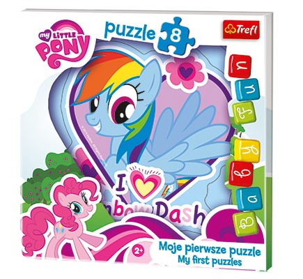 Trefl (36118) - "My Little Pony" - 8 pieces puzzle