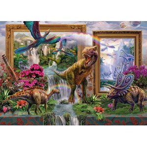 Schmidt Spiele (59336) - Jan Patrik Krasny: "Dinosaurs" - 1000 pieces puzzle
