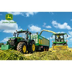 Schmidt Spiele (56044) - "John Deere, 7310R" - 100 pieces puzzle