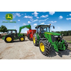 Schmidt Spiele (56045) - "John Deere, Tractor 5M Serie" - 150 pieces puzzle