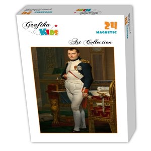 Grafika Kids (00362) - Jacques-Louis David: "The Emperor Napoleon in his study at the Tuileries, 1812" - 24 pieces puzzle