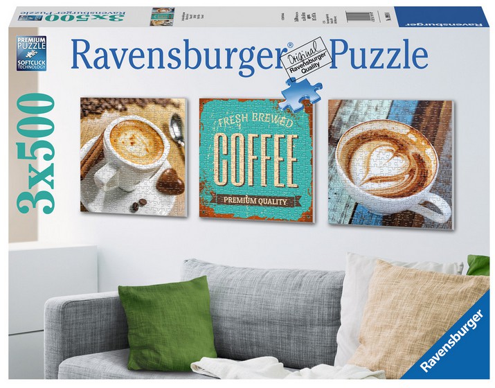 Kaffee Jigsaw-Puzzle 1000 Teile EG60000589 Eurographics 