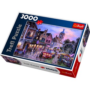 Trefl (33033) - Dennis Lewan: "Funfair" - 3000 pieces puzzle