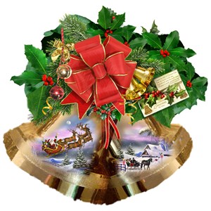SunsOut (95935) - Lori Schory: "Christmas Bells" - 750 pieces puzzle