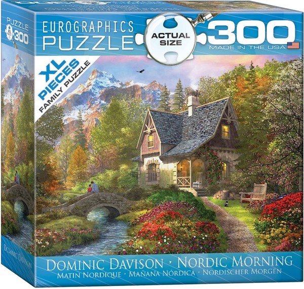 Eurographics (8300-0966) - Dominic Davison: "Nordic Morning" - 300 pieces puzzle