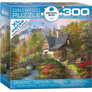 Eurographics (8300-0966) - Dominic Davison: "Nordic Morning" - 300 pieces puzzle