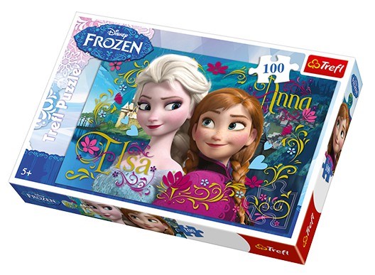 Trefl (16255) - "Frozen" - 100 pieces puzzle