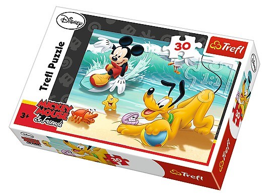 Trefl (18207) - "Mickey" - 30 pieces puzzle