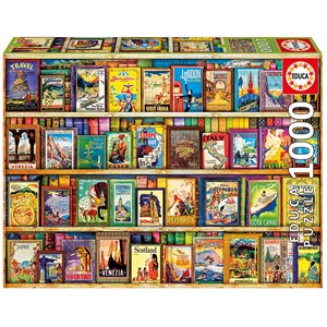 Educa (17102) - "World Travel Guides" - 1000 pieces puzzle