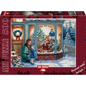 Art Puzzle (4194) - "The Toy Box" - 500 pieces puzzle