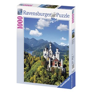 Ravensburger (15755) - "Neuschwanstein Castle in Autumn" - 1000 pieces puzzle