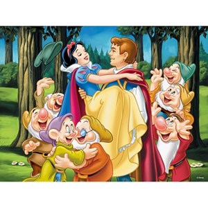 Ravensburger (12715) - "Snow White and her Prince" - 200 pieces puzzle