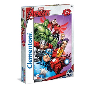 Clementoni (27931) - "Avengers" - 104 pieces puzzle