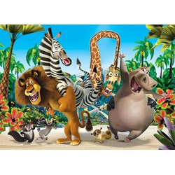 Clementoni (27941) - "Madagascar" - 104 pieces puzzle