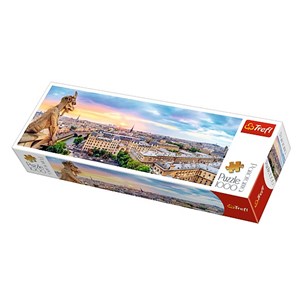 Trefl (29029) - "View from the Cathedral of Notre-Dame de Paris" - 1000 pieces puzzle