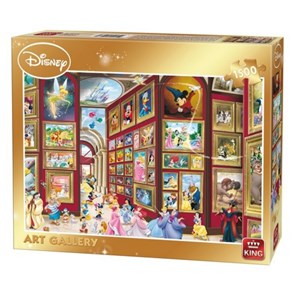 King International (05263) - "Disney, Art Gallery" - 1500 pieces puzzle