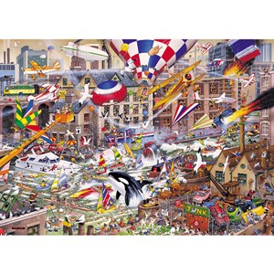 Gibsons (G787) - Mike Jupp: "I Love the Weekend" - 1000 pieces puzzle