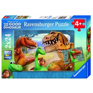 Ravensburger (09079) - "Unusual Friendship" - 24 pieces puzzle