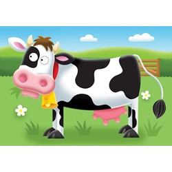 Ravensburger (07302) - "On the Farm" - 2 3 4 5 pieces puzzle