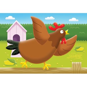 Ravensburger (07302) - "On the Farm" - 2 3 4 5 pieces puzzle