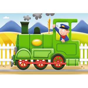 Ravensburger (07303) - "Travel Far" - 2 3 4 5 pieces puzzle