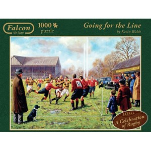 Falcon (11077) - "Going for the Line" - 1000 pieces puzzle