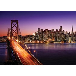 KS Games (11376) - Brigitte Peyton: "San Francisco Bridge at Sunset" - 500 pieces puzzle