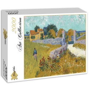 Grafika (01511) - Vincent van Gogh: "Farmhouse in Provence, 1888" - 2000 pieces puzzle