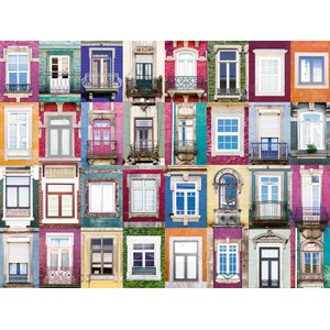 Ravensburger (16217) - "Portuguese Windows" - 1500 pieces puzzle