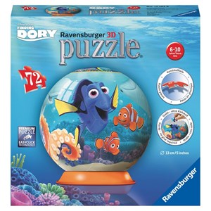 Ravensburger (12193) - "Finding Dory" - 72 pieces puzzle