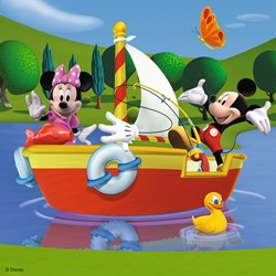 Ravensburger (09357) - "Everyone Loves Mickey" - 49 pieces puzzle