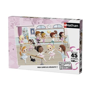 Nathan (86466) - "The Little Ballerinas" - 45 pieces puzzle