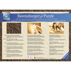 Ravensburger (19913) - "Wood Finish, Live, Love, Laugh" - 1200 pieces puzzle