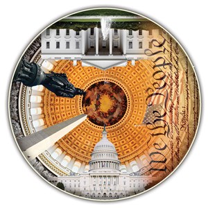 A Broader View (364) - "USA Capital (Round Table Puzzle)" - 500 pieces puzzle