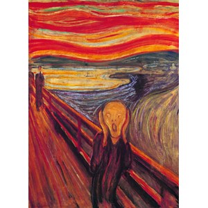 Eurographics (6000-4489) - Edvard Munch: "The Scream" - 1000 pieces puzzle